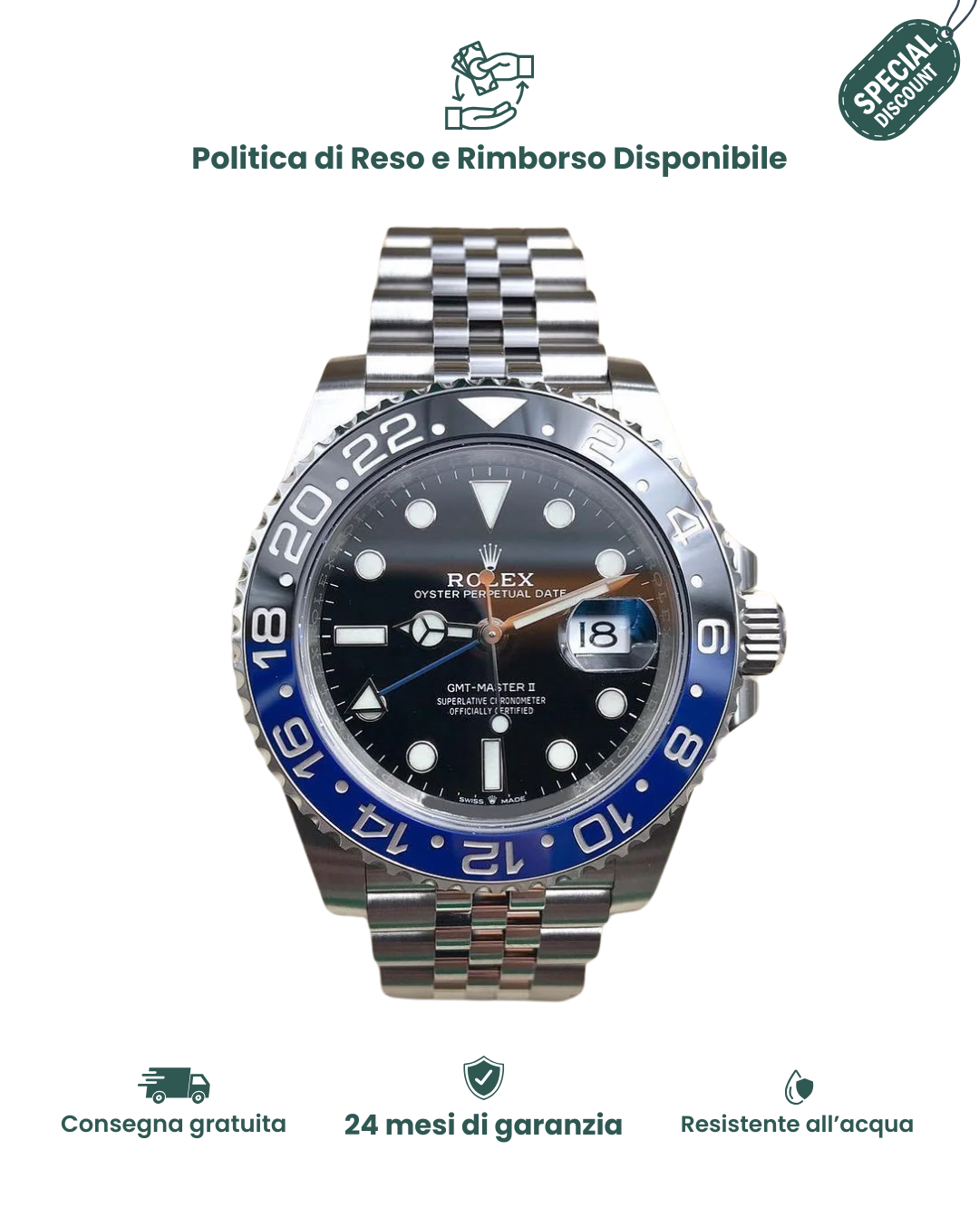 GMT-Master II  ''Batman'' Jubilee