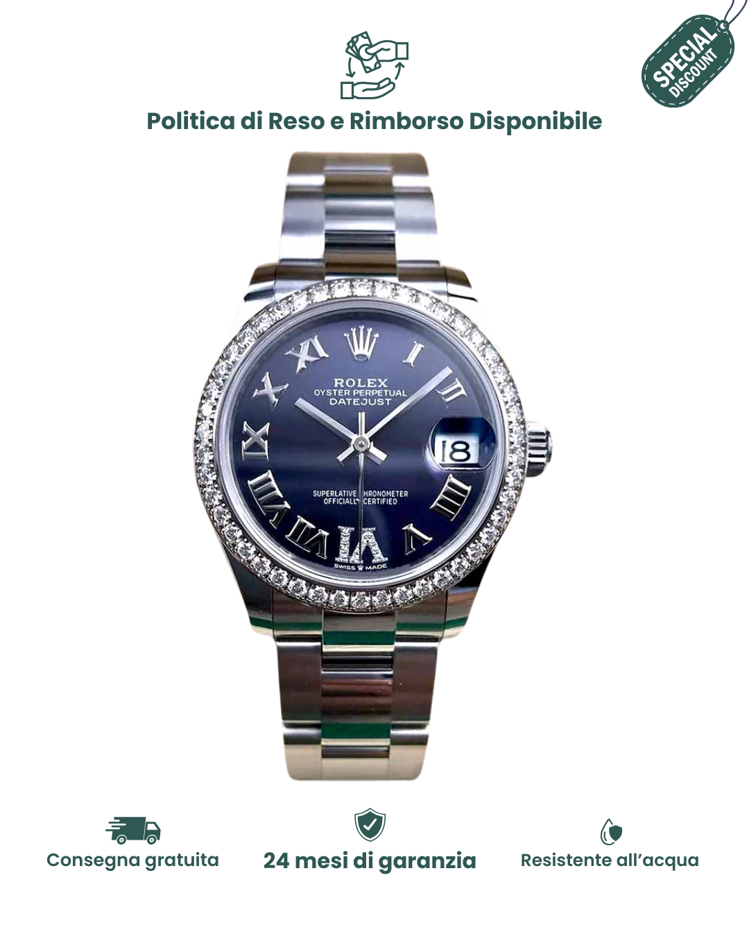 Oyster Perpetual Datejust 31 "Black"