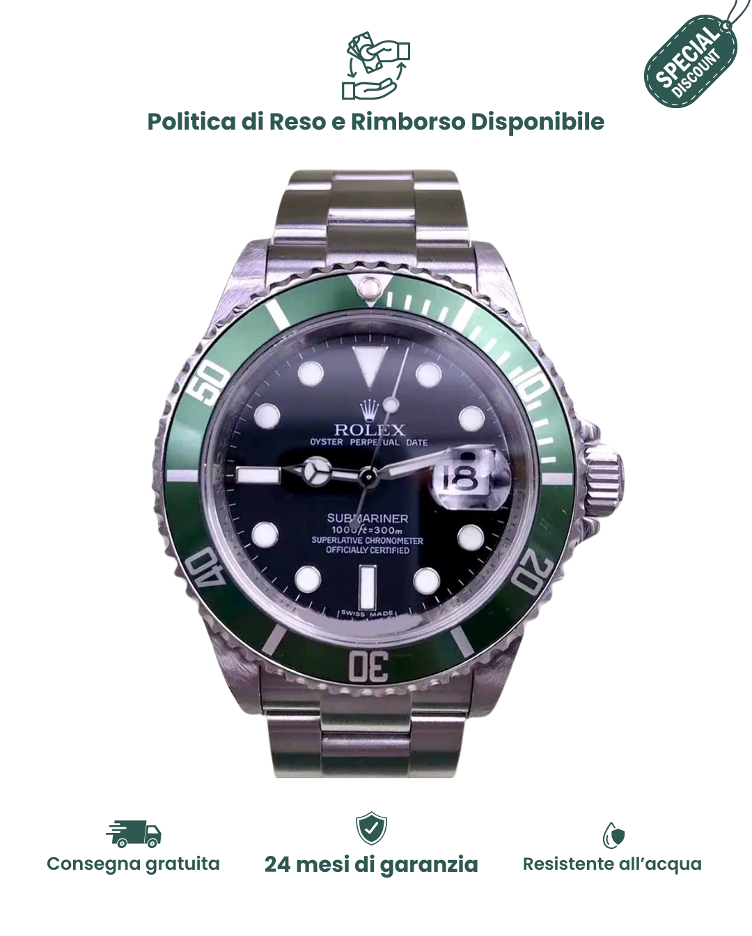 Submariner Kermit "Green"