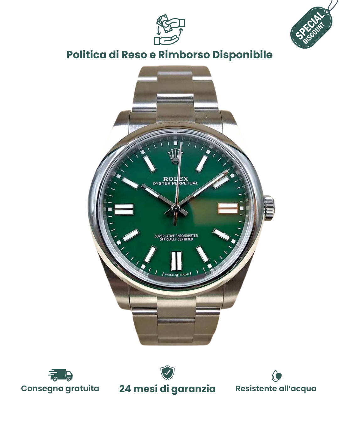 Oyster Perpetual "Green"